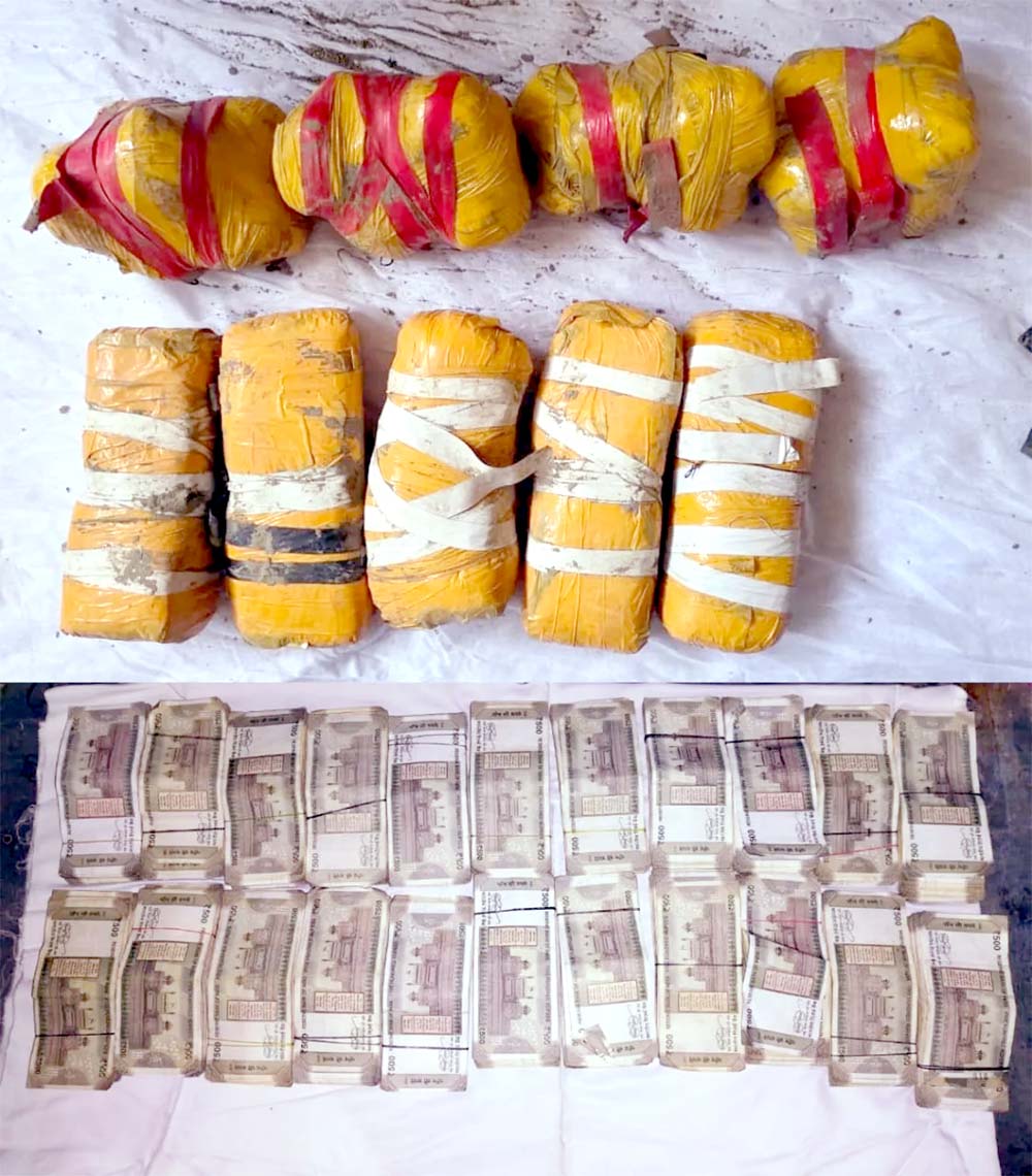 सीमा पार से नशा तस्करी मामले में 2 गिरफ्तार
